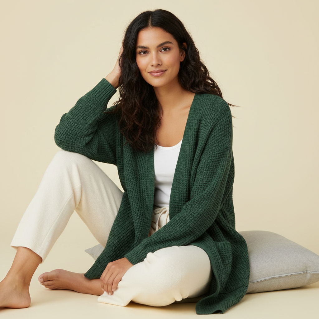 Eleganter Damen Cardigan | Vielseitige Strickjacke