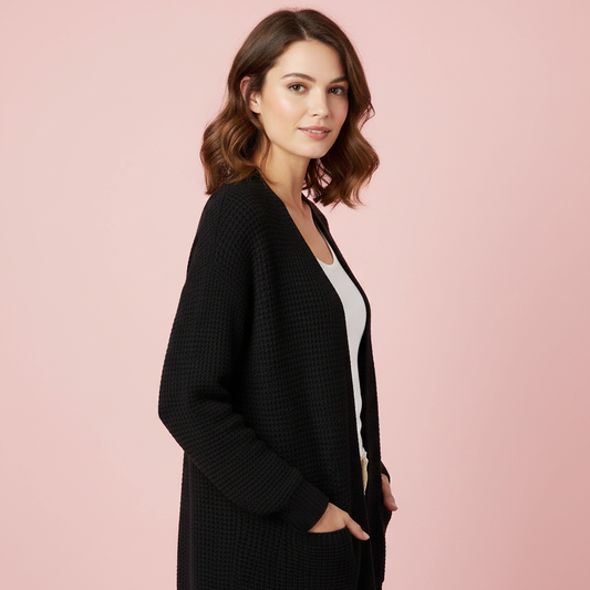 Eleganter Damen Cardigan | Vielseitige Strickjacke