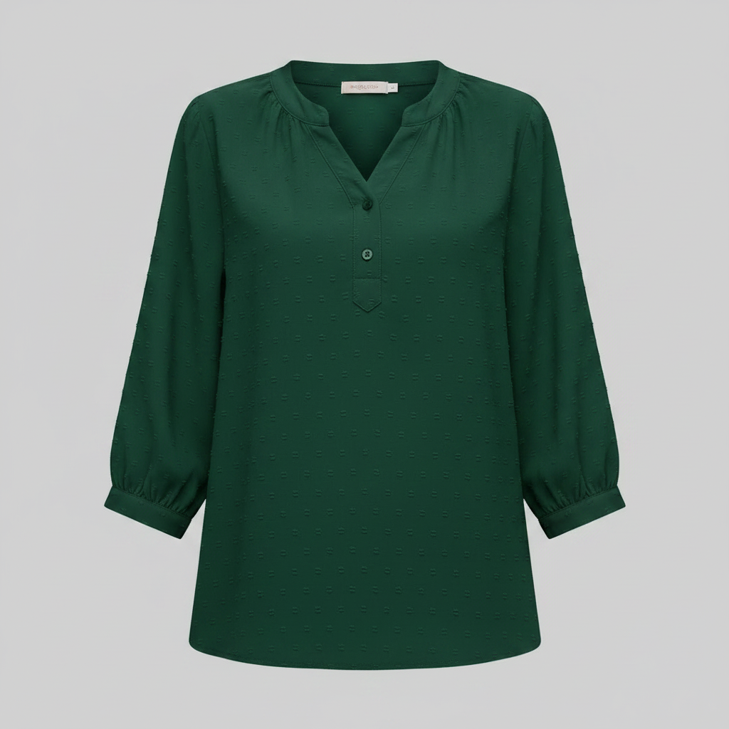 Patchwork Damenbluse | Modische Freizeitbluse für Damen
