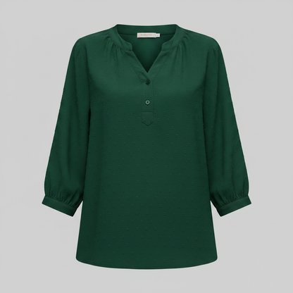 Patchwork Damenbluse | Modische Freizeitbluse für Damen