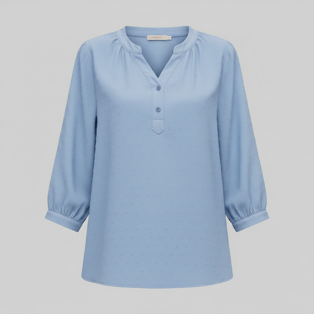 Patchwork Damenbluse | Modische Freizeitbluse für Damen