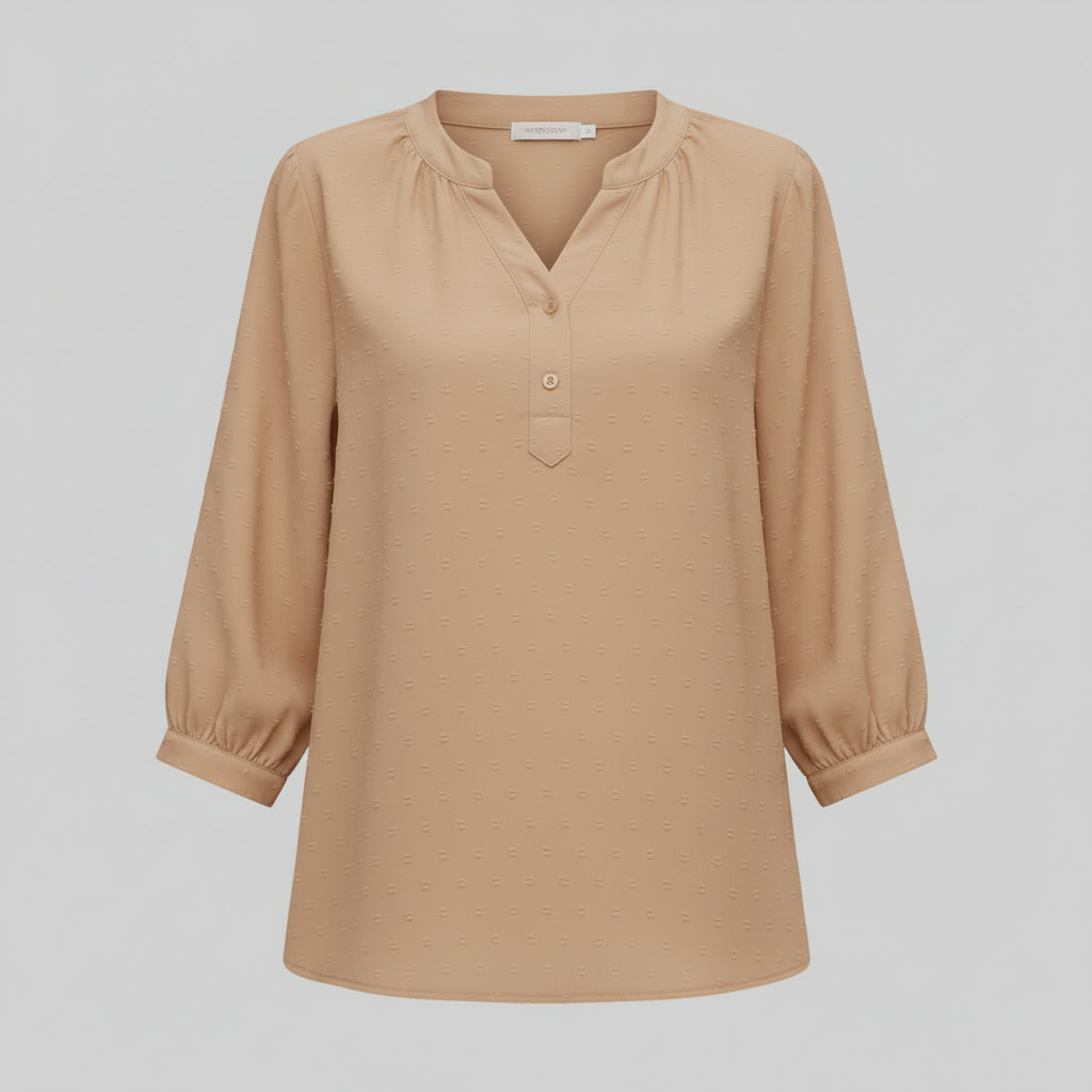 Patchwork Damenbluse | Modische Freizeitbluse für Damen