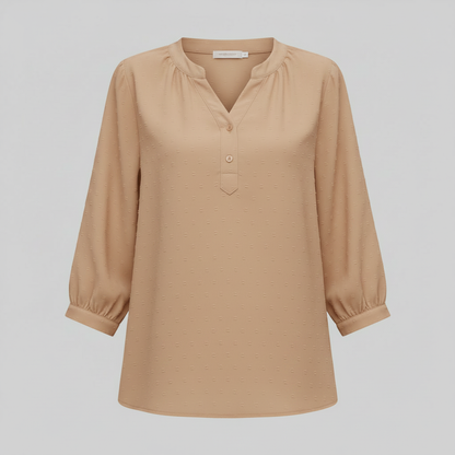 Patchwork Damenbluse | Modische Freizeitbluse für Damen