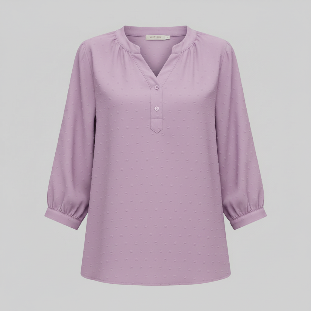 Patchwork Damenbluse | Modische Freizeitbluse für Damen