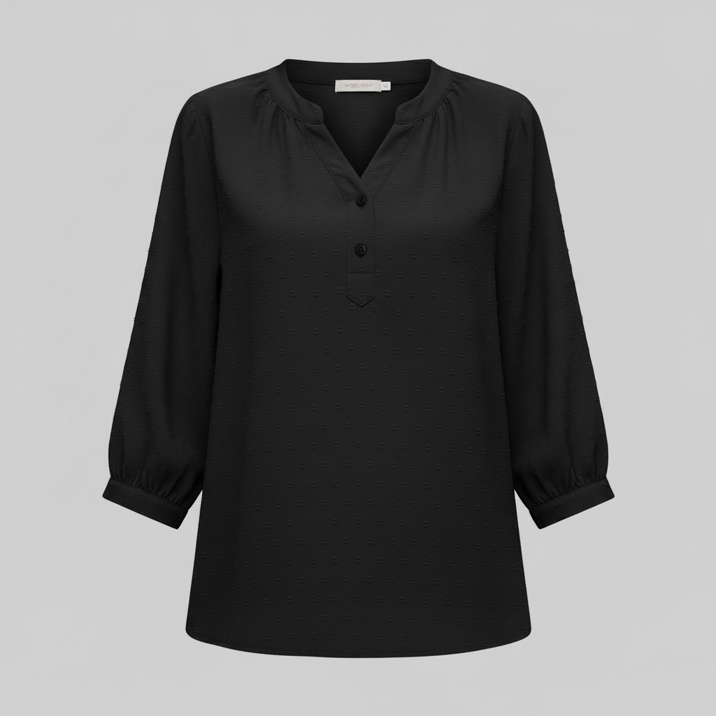 Patchwork Damenbluse | Modische Freizeitbluse für Damen