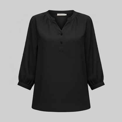 Patchwork Damenbluse | Modische Freizeitbluse für Damen