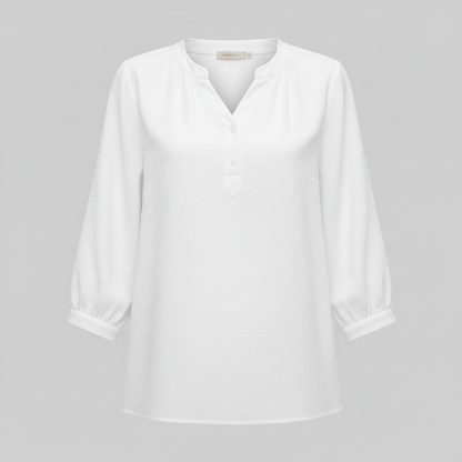 Patchwork Damenbluse | Modische Freizeitbluse für Damen