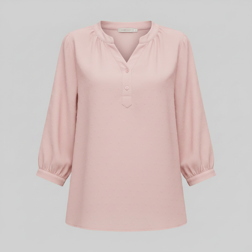 Patchwork Damenbluse | Modische Freizeitbluse für Damen