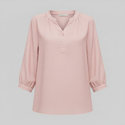 Patchwork Damenbluse | Modische Freizeitbluse für Damen
