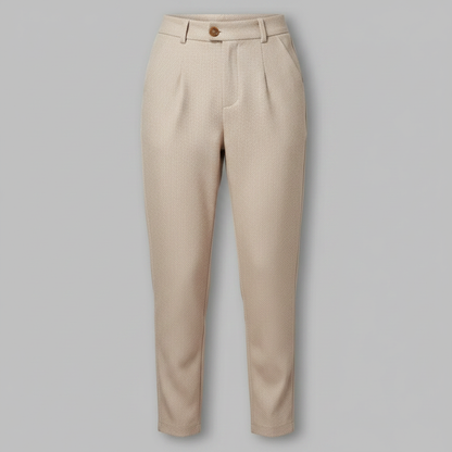 Bianca | Elegante Damenhose Stoffhose in Weiß für Jeden Anlass