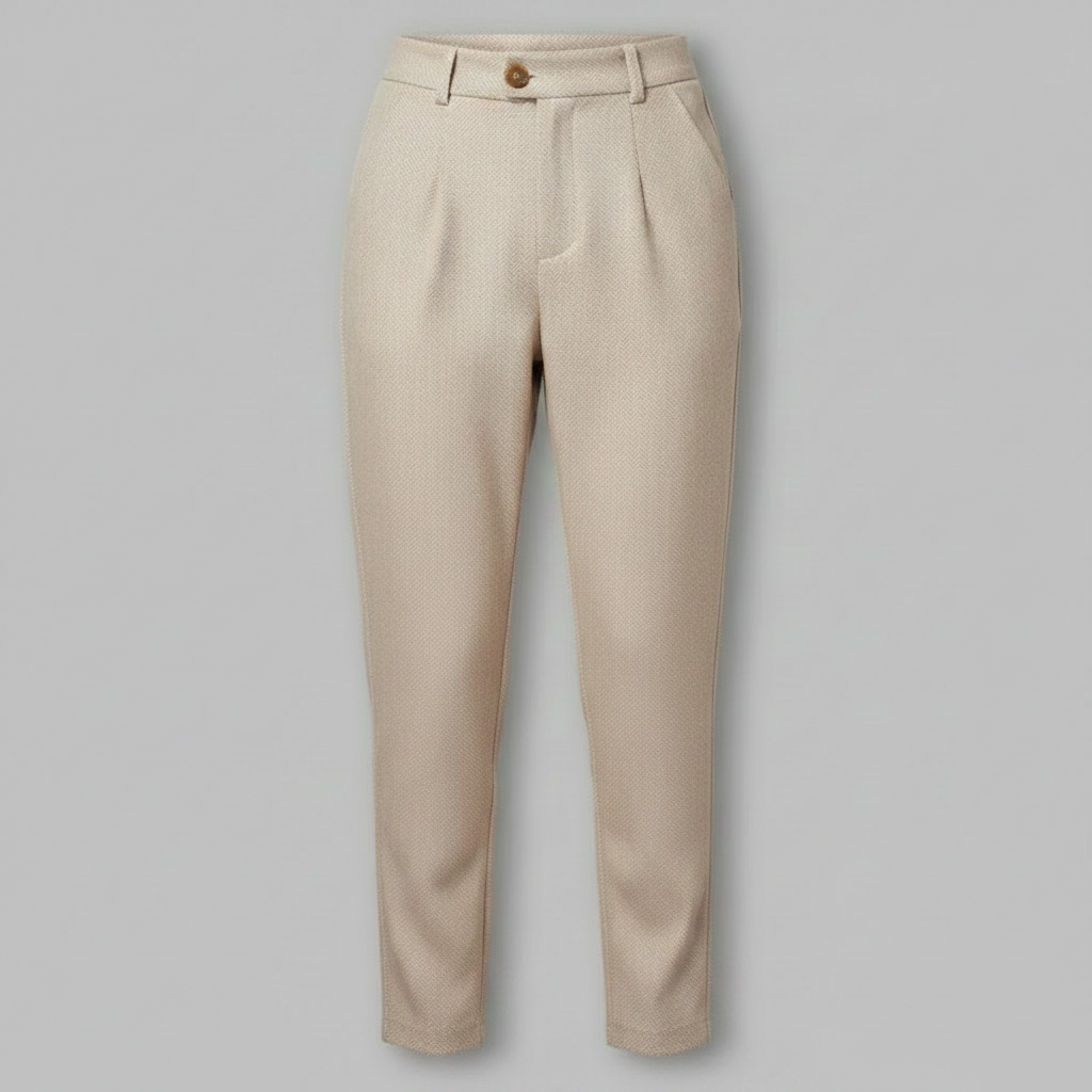 Bianca | Elegante Damenhose Stoffhose in Weiß für Jeden Anlass