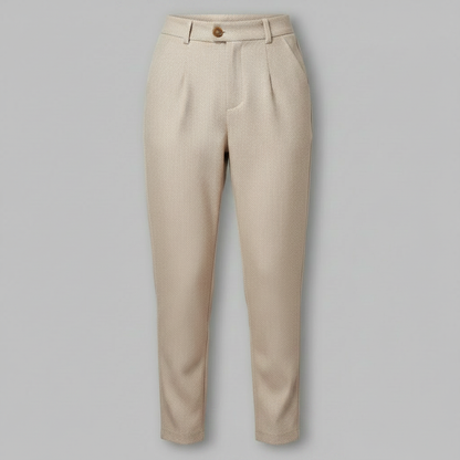Bianca | Elegante Damenhose Stoffhose in Weiß für Jeden Anlass