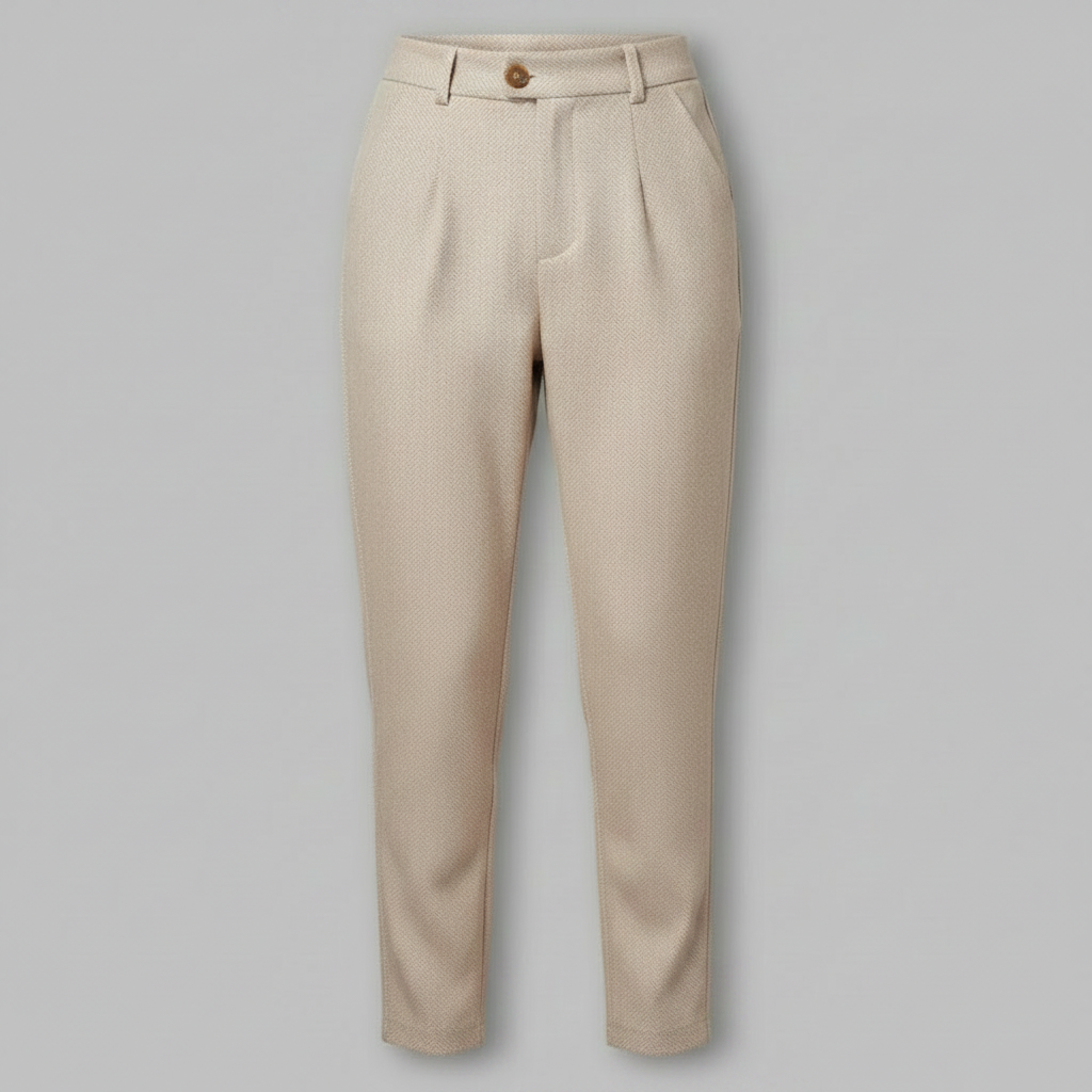 Bianca | Elegante Damenhose Stoffhose in Weiß für Jeden Anlass