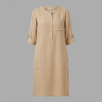 Tina | Stilvolles Damenkleid aus Atmungsaktivem Material